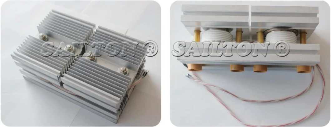 Dense Air Water Cooled Aluminum Heat Sink for Power Electronics
